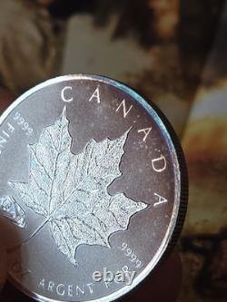 2016 Canada 1 oz Silver Reverse Proof V Tank Privy Rainbow Toned WWI Coin