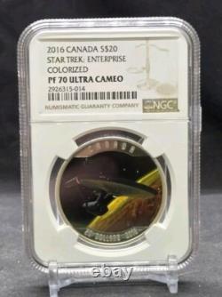 2016 Canada $20 50 Year Anniversary Enterprise Ngc Pf70 Uc 999 Silver Coin
