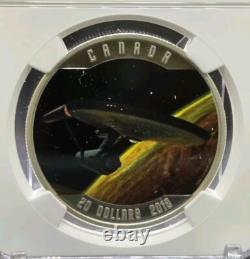 2016 Canada $20 50 Year Anniversary Enterprise Ngc Pf70 Uc 999 Silver Coin