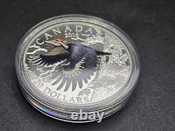 2016 Canada $20 Migratory Birds 1oz Silver 4 Coin Set With Wooden Case-No COAs