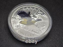 2016 Canada $20 Migratory Birds 1oz Silver 4 Coin Set With Wooden Case-No COAs