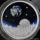 2016 Canada $20 The Universe 1 oz silver with luminescent borosilicate glass