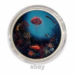 2016 Canada $30 Illuminated Underwater Reef 2 oz. 9999 Silver Coin UV Light