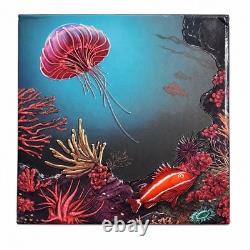 2016 Canada $30 Illuminated Underwater Reef 2 oz. 9999 Silver Coin UV Light