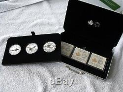 2016 Canada Aircraft of the First World War 3 Coin $20 Silver Proof Set