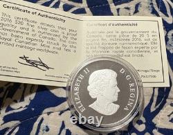 2016 Canada GEOMETRY IN ART The CARIBOU 1 Oz 999.9 FINE SILVER $20 Coin