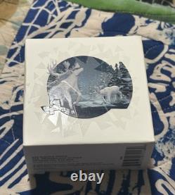 2016 Canada GEOMETRY IN ART The CARIBOU 1 Oz 999.9 FINE SILVER $20 Coin