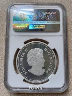 2016 Canada Ngc Early Releases Pf70ucam Radiant Rainbow S$20! 8,000 Mintage 1 Oz