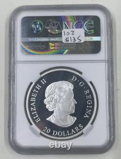 2016 Canada S$20 NGC PF70 Ultra Cameo The Rockies Colorized Canadian Landscapes