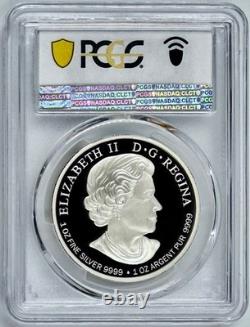 2016 Canada Silver $20 Colorized American Goldfinch Proof PCGS PR70 DCAM Low Pop