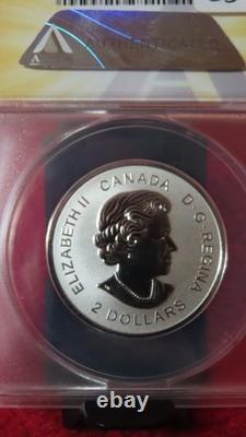 2016 Canada Silver Reverse Proof First Special Service Force USCanada ANACS PF69