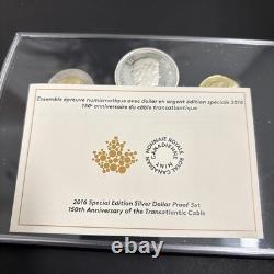 2016 Canada Special Edition Colored Silver Dollar Proof Set