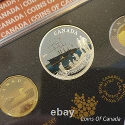 2016 Canada Special Edition Colored Silver Dollar Proof Set #coinsofcanada