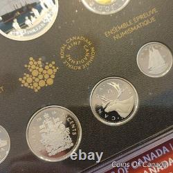 2016 Canada Special Edition Colored Silver Dollar Proof Set #coinsofcanada