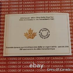 2016 Canada Special Edition Colored Silver Dollar Proof Set #coinsofcanada