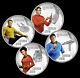 2016 Canada Star Trek Crew Proof $10 Silver 4 Coin Set Kirk Spock Scotty Uhura