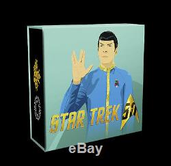 2016 Canada Star Trek Crew Proof $10 Silver 4 Coin Set Kirk Spock Scotty Uhura