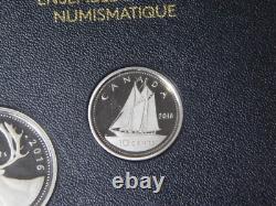 2016 Royal Canadian Mint Canada 7 Coin Silver Dollar Transatlantic Cbl Proof Set