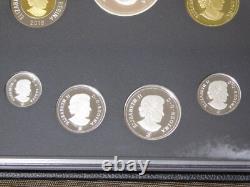 2016 Royal Canadian Mint Canada 7 Coin Silver Dollar Transatlantic Cbl Proof Set