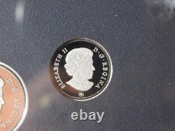 2016 Royal Canadian Mint Canada 7 Coin Silver Dollar Transatlantic Cbl Proof Set