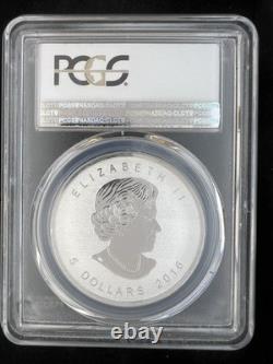 2016 Tank Privy PCGS SP69 Reverse Proof Canada Silver Maple 1oz 9999 RCM