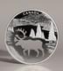 2017 $30 Endangered Animal Cutout Woodland Caribou Pure Silver Coin Canada