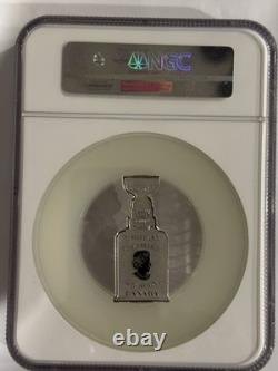 2017 CANADA $50 STANLEY CUP 125th ANNIVERSARY NGC PF70 REV PROOF EARLY RELEASE