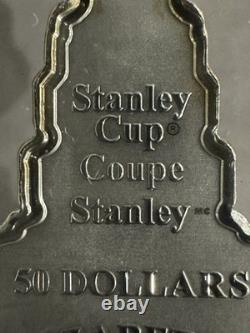 2017 CANADA $50 STANLEY CUP 125th ANNIVERSARY NGC PF70 REV PROOF EARLY RELEASE