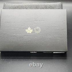 2017 CANADA 7 Pc Pure Silver Proof Set Coins Our Home & Native Land Gold Plated