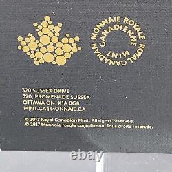 2017 CANADA 7 Pc Pure Silver Proof Set Coins Our Home & Native Land Gold Plated