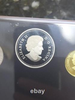 2017 CANADA Limited Edition Silver Dollar Proof Set Canada 150 COLORIZED
