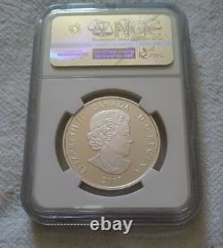 2017 CANADA NGC PF 70 MATTE 1/2 oz Silver CALGARY FLAMES NHL HOCKEY TEAMS