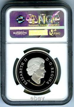 2017 Canada $1 Silver Dollar Ngc Pf70 150th Anniv Confederation First Day Issue