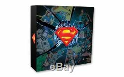 2017 Canada $100 DC Comics Originals Superman's Shield Pure Silver Coin -10oz