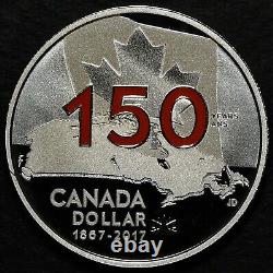 2017 Canada 150 Fine Silver $1 Dollar Proof #20148