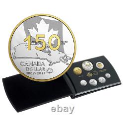 2017 Canada 150 Our Home and Native Land Special Edition Silver Proof 7-Coin Set