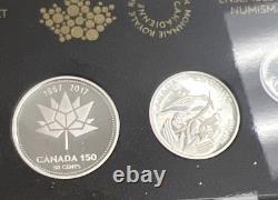 2017 Canada 150 Our Home and Native Land Special Edition Silver Proof 7-Coin Set