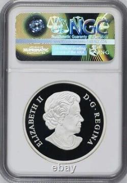 2017 Canada $20 1 oz Beauty Under the Sun, 3D Proof Silver Coin NGC PF70 UC ER