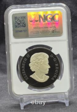 2017 Canada $20 Nocturnal By Nature Barn Owl Ngc Pf70 Uc. 999 Silver Coin