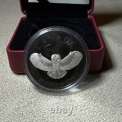 2017 Canada $20 Silver Barn Owl Coin 1oz. 9999 Proof with COA & RCM Box Set