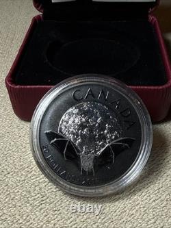 2017 Canada $20 Silver Little Brown Bat Coin 1oz. 9999 Proof with COA & RCM Box