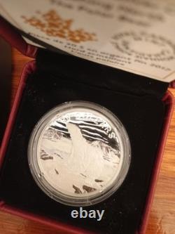 2017 Canada $20 Silver Nature's Impressions Polar Bear Coin withCOA & Box