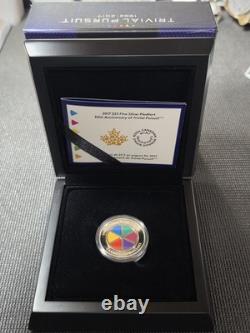 2017 Canada $25 Fine Silver Piedfort 35th Anniversary of Trivial Pursuit