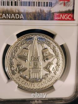 2017 Canada 25¢ Forgotten 1927 Design Rev. Proof Twenty-Five Cents NGC RP 70