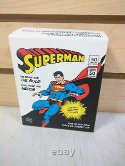 2017 Canada $50 Superman Brave and The Bold DC Comics Originals 3 Oz Silver Coin
