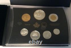 2017 Canada. 9999 Fine Silver Proof Set 150 Our Home and Native Land Coin Set