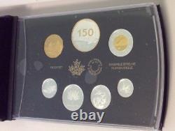 2017 Canada. 9999 Fine Silver Proof Set 150 Our Home and Native Land Coin Set