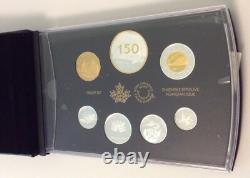 2017 Canada. 9999 Fine Silver Proof Set 150 Our Home and Native Land Coin Set