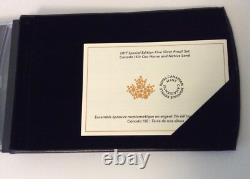 2017 Canada. 9999 Fine Silver Proof Set 150 Our Home and Native Land Coin Set