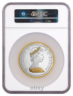 2017 Canada Big Coin Alex Colville Rabbit 5 oz Silver Gilt NGC PF70 ER